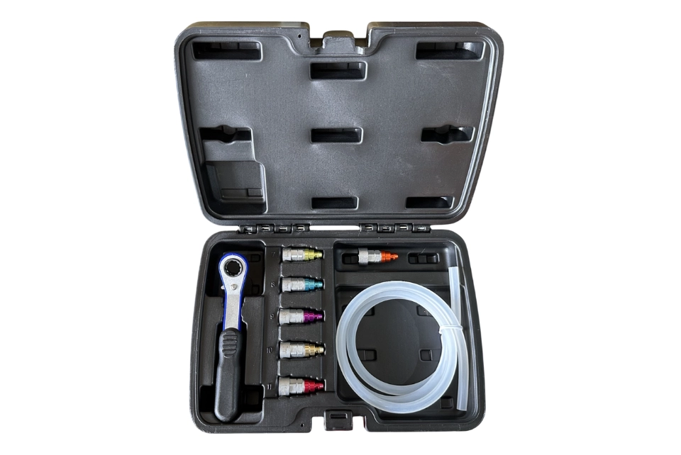 Replaceable Size Brake Bleeder Wrench with Check Valve Set - CB0020
