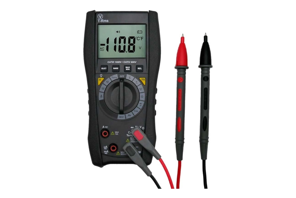Advanced Multimeter - CAT IV 600V & CAT III 1000V
