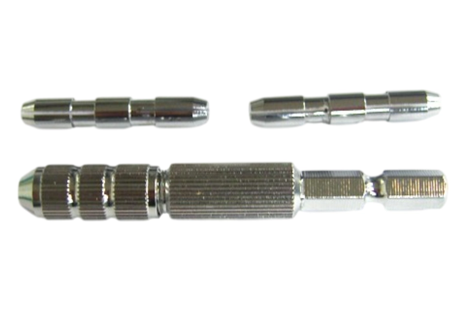 Adjustable Small Pin Vise Set with 1/4' Hex Shank