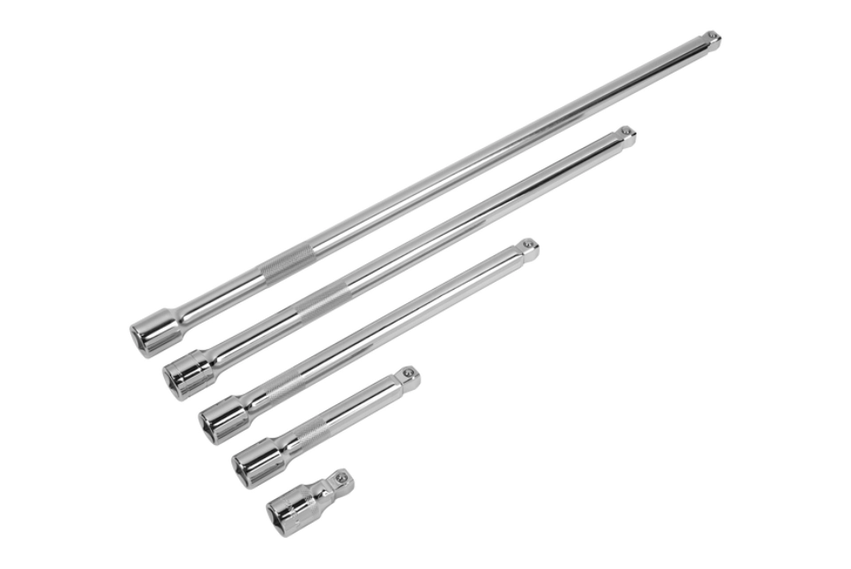 Wobble Extension Bar Set 5PC. 1/2"Sq Dr.