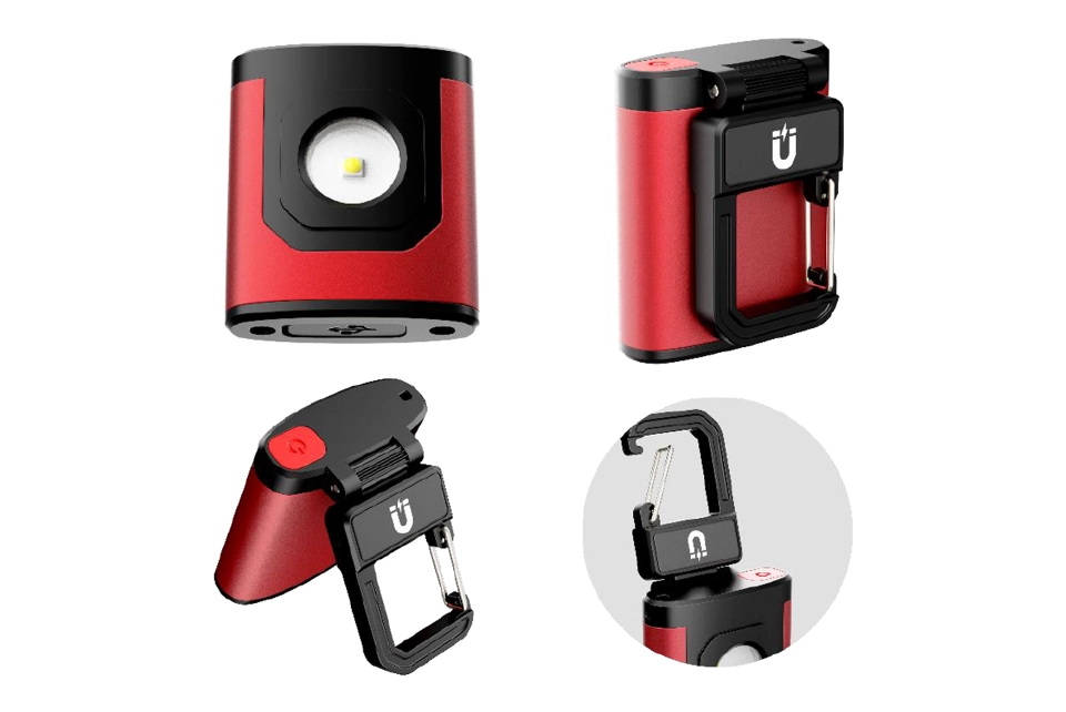 Rechargeable Pocket Light with Magnetic Clip