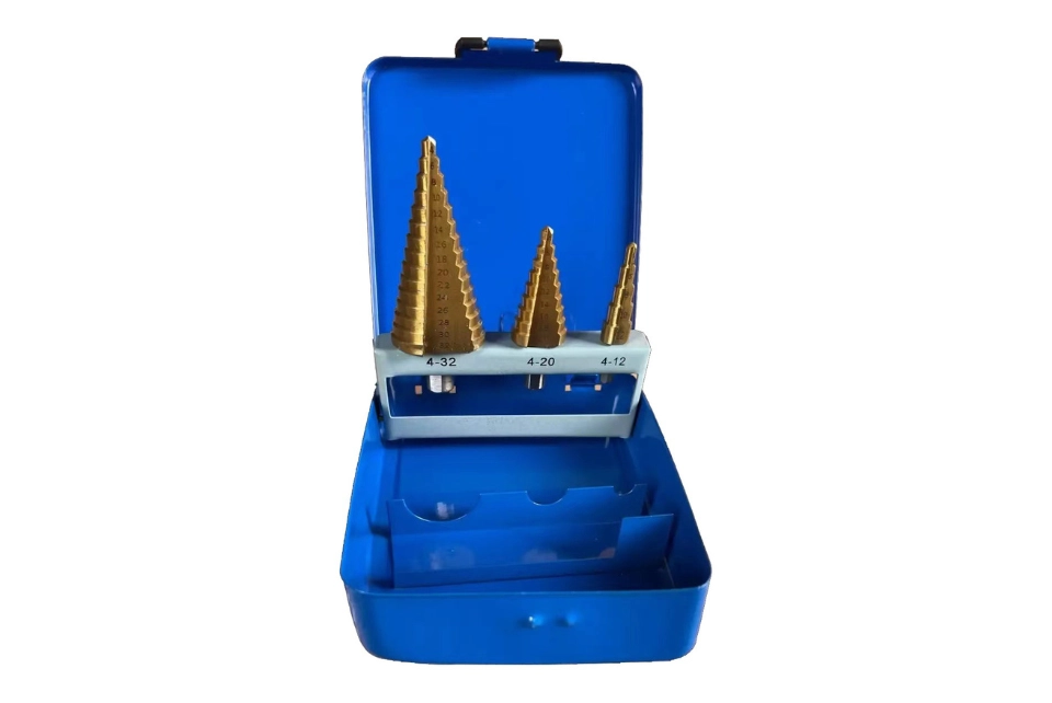 Metric Step Drill Sets 3pcs