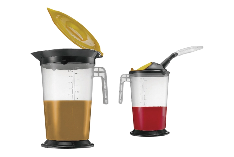 5L Oil Flask and Measurement Double Pack