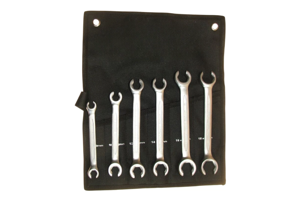 6PCE Flare Nut Spanner Set