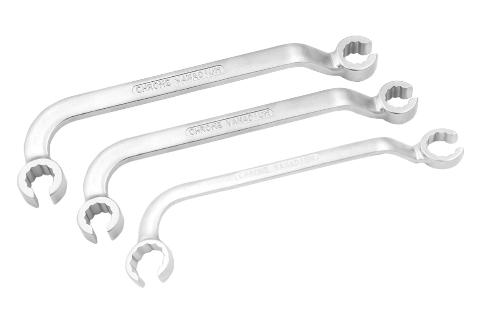 Injector Line Wrench Set 3 Pcs - 14 / 17 / 19mm