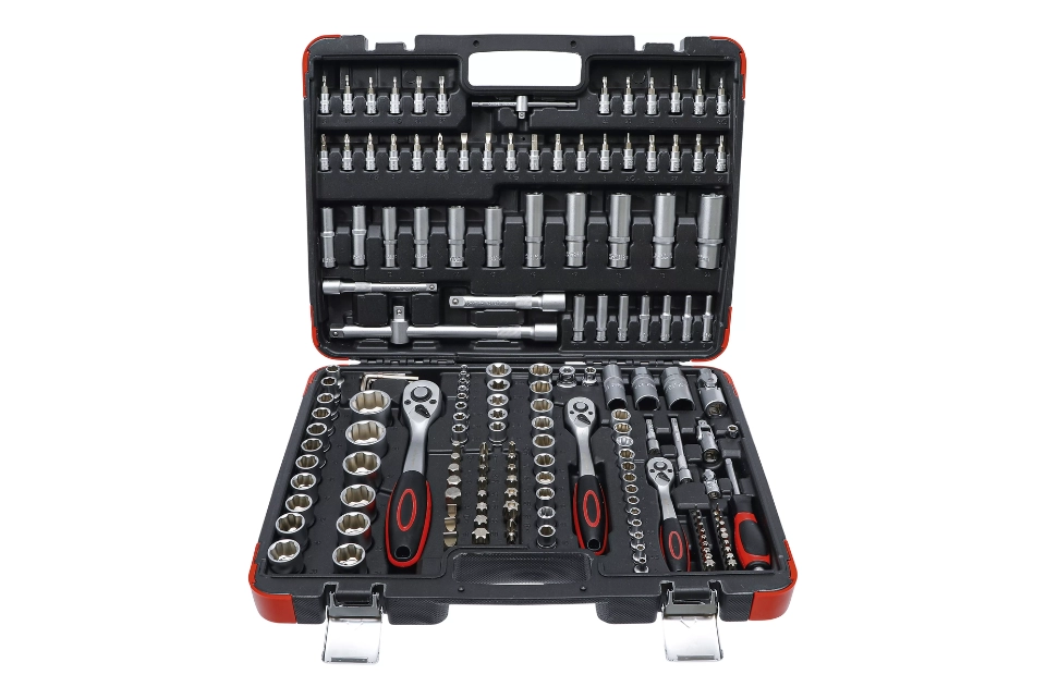 171-pieces Socket Set 1/4" + 3/8" + 1/2"