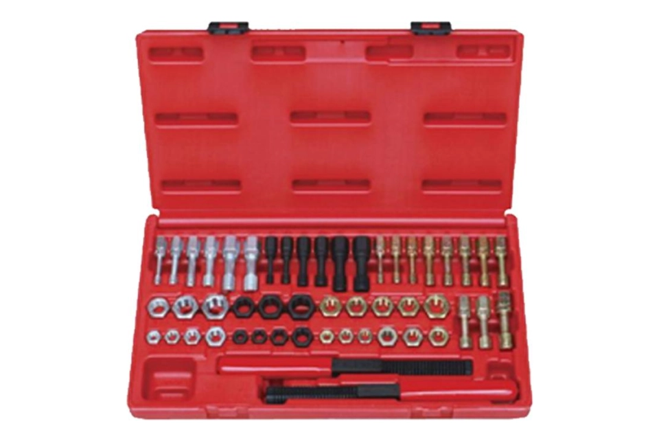 Thread Restoring Tap, Die & File 51pcs Kit