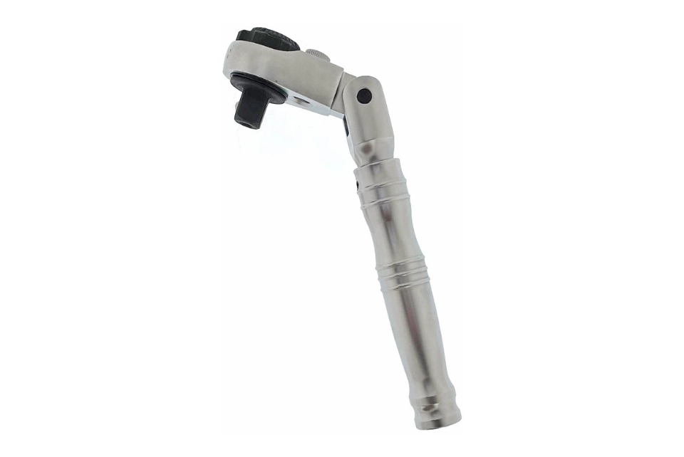 Swivel Head Stepless Extendable Ratchet