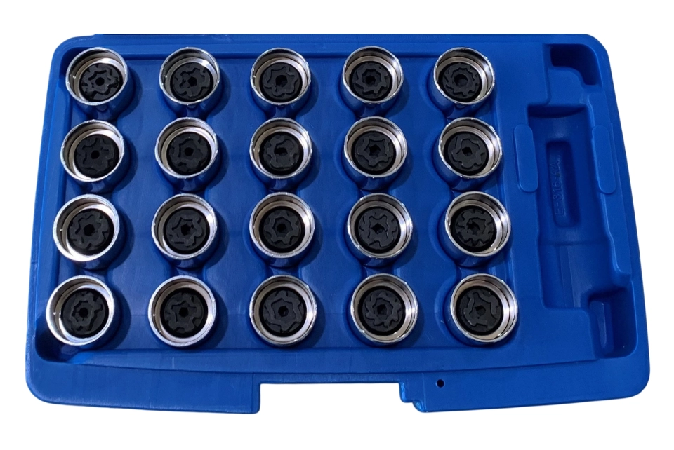 20pcs VW Wheel Lock Nut Key - Pattern Style