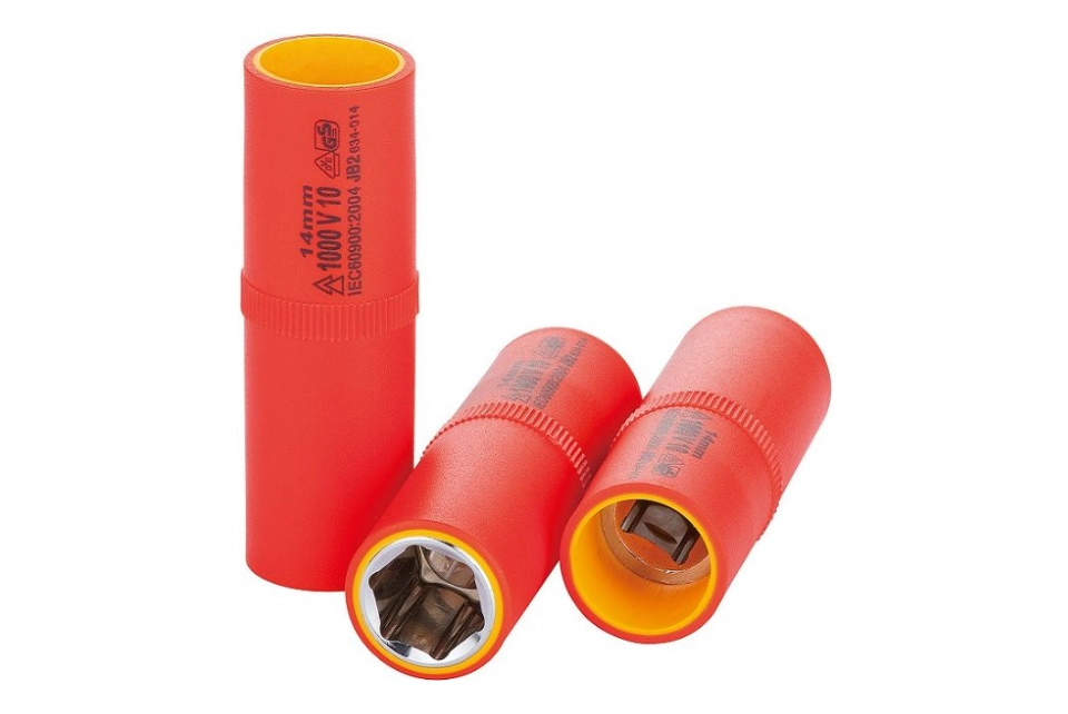 3/8" Drive 1000V Insulated Metric Socket 22mm