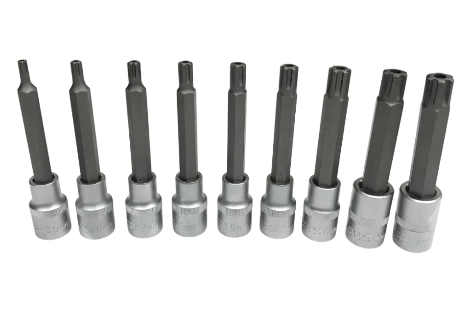 1/2"Dr.110mmL Ribe Tamper 9Pcs