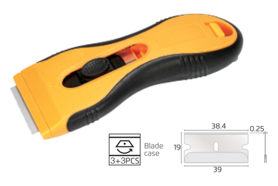 Multi Blades Auto-Loading Scraper - 3pcs Spare Blades