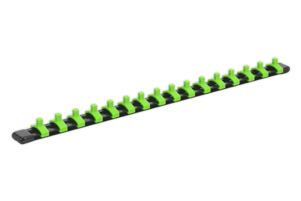 Socket Retaining Rail with 16 Clips