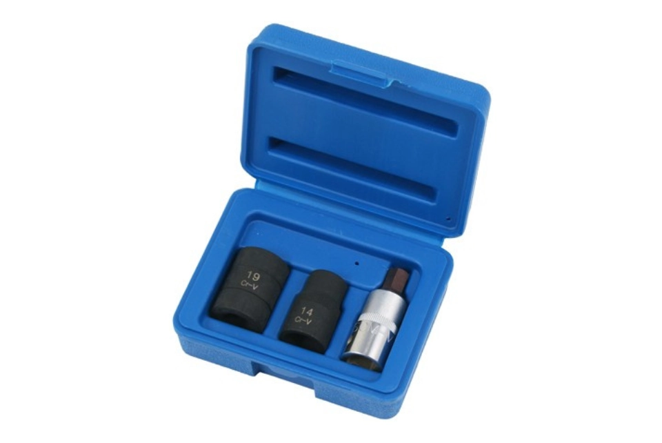 Brake Caliper Socket Set 3 Pcs, 1/2" DR.