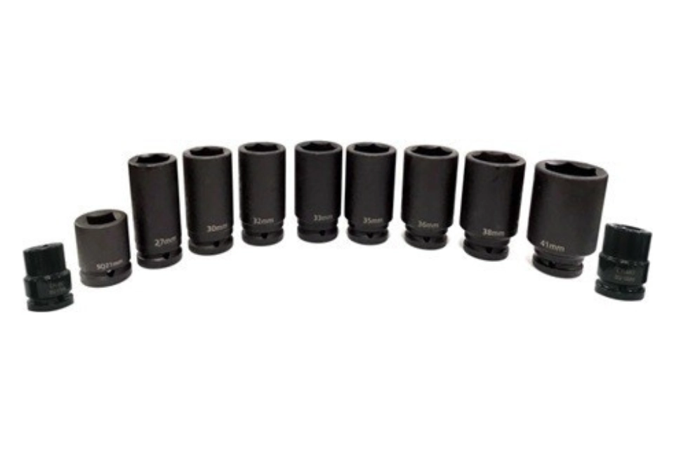 3/4"Dr. Truck Service Impact Socket Set