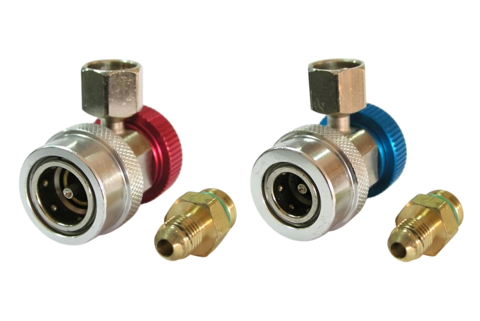 1/4" Adjustable AC R134A Quick Coupler Adapter