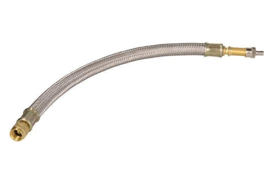 Braided Wire Hose Extension 250mm with Cap