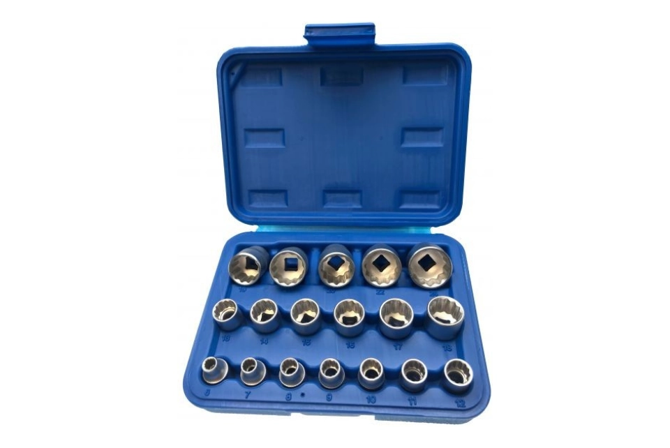 3/8" Dr. Sockets Set - 18pcs