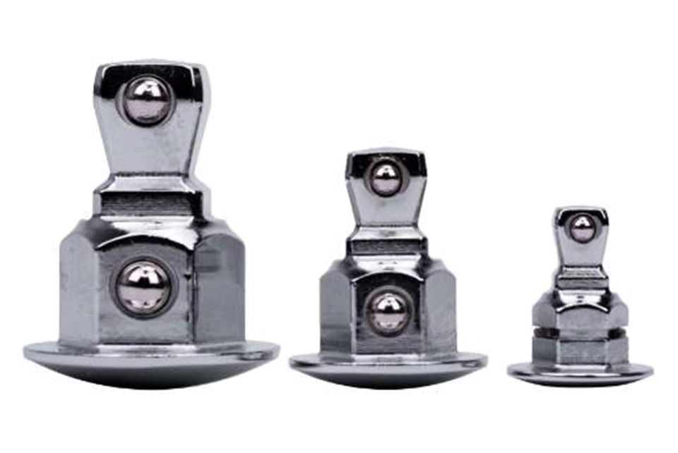 3PC 1/4" & 3/8" & 1/2"Dr. Wobble Adaptor Set