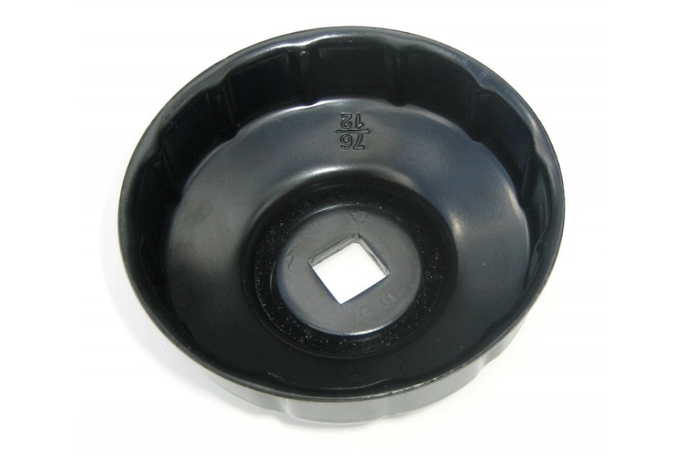 1/2" Dr. Oil Filter Wrench 76mm x 12 Flutes