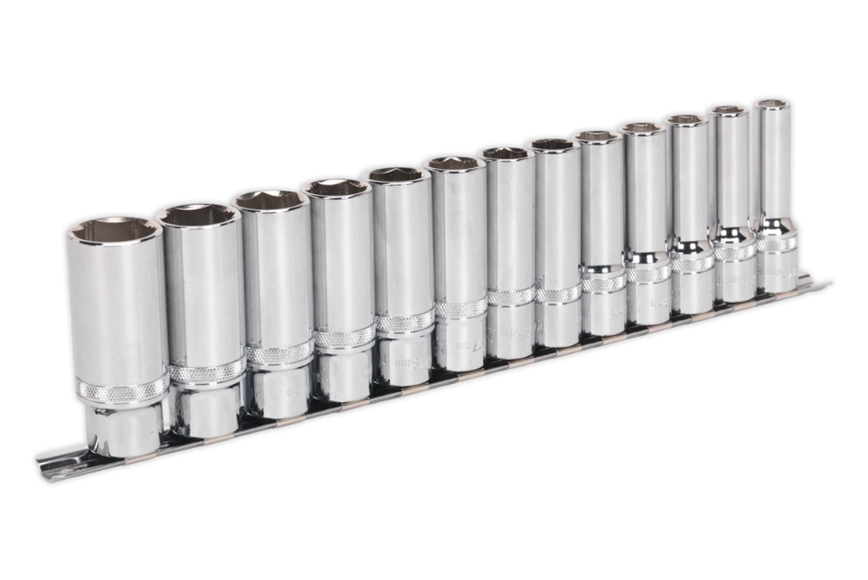 1/2"SQDR. LO Socket Set 13Pcs