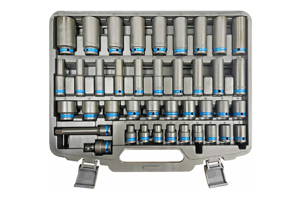 40pcs 1/2"Dr. Impact Socket Set, 6PT