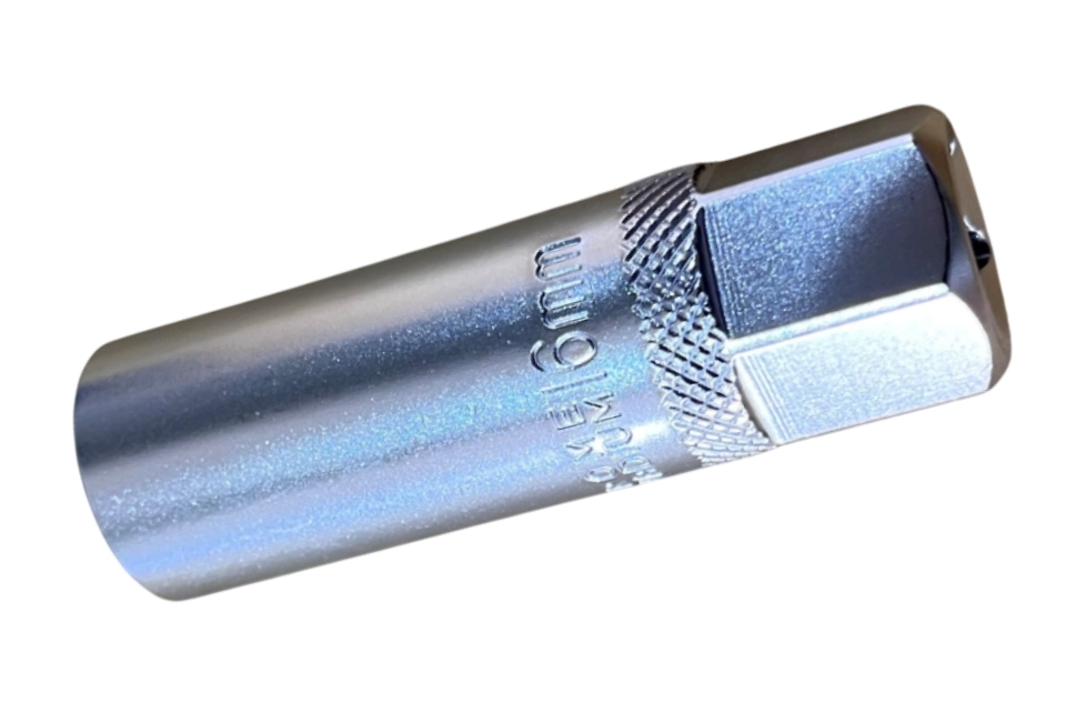Dr. Spark Plug Socket with Magnetic - 65mmL x 3/8" x 16mm