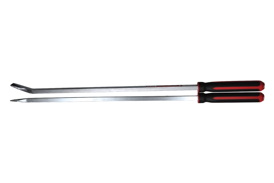 Jumbo Pry Bar Set 2 Pcs (Straight / Bent Tip)