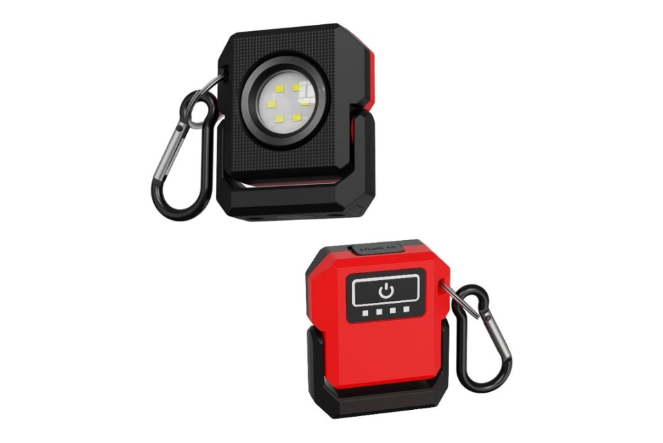 Rechargeable Pocket Light with Foldable Magnetic Base