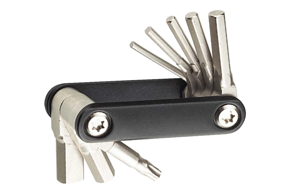 8 in 1 Folding Tool - Hex 2 / 2.5 / 3 / 4 / 5 / 6 / 8mm / T25
