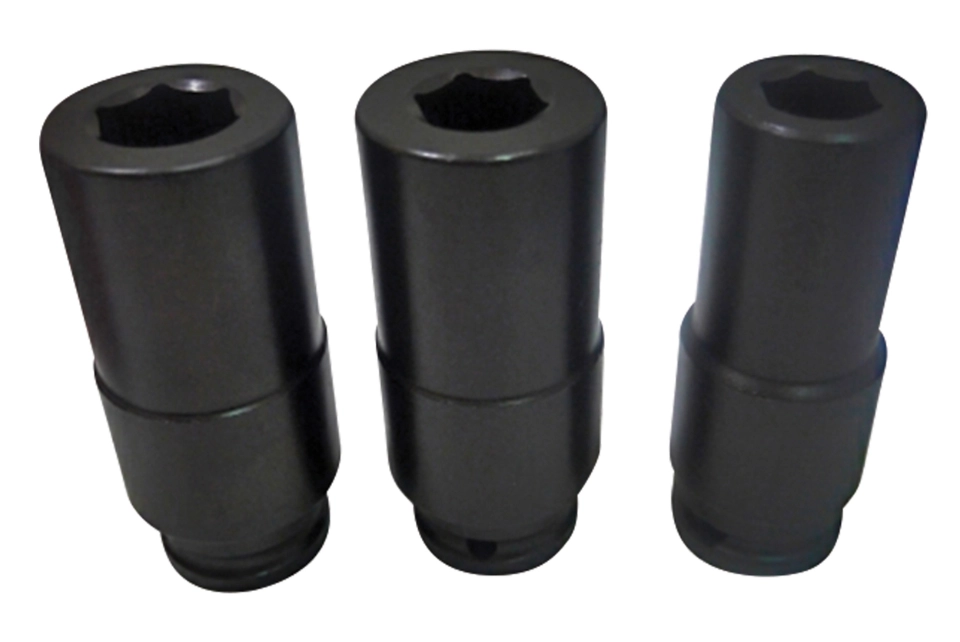 Weighted Impact Socket Set - 1/2"SQDR. 3 Pcs