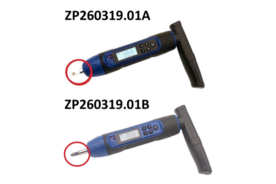 Digital Torque Driver / Screwdriver with T-Handle