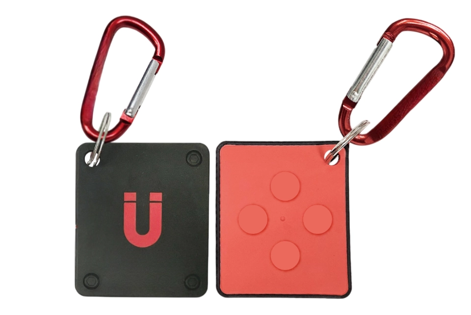 Portable Magnetic Tool Holder with Carabiner