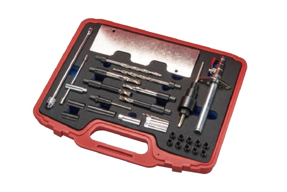 28 PCS Glow Plug Thread Repair Tool For VW/AUDI