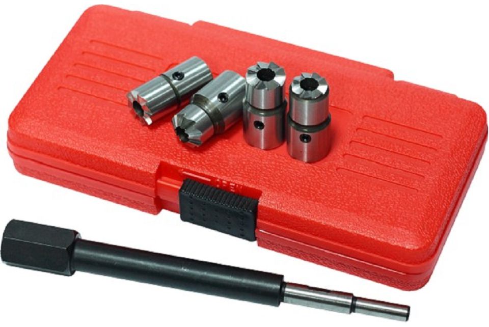 5 Piece Diesel Injector Seat Cutter Kit