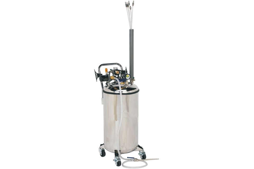 Fuel Tank Drainer - 90ltr Stainless Steel