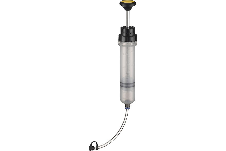 Syringe for Vehicle Fluid Change