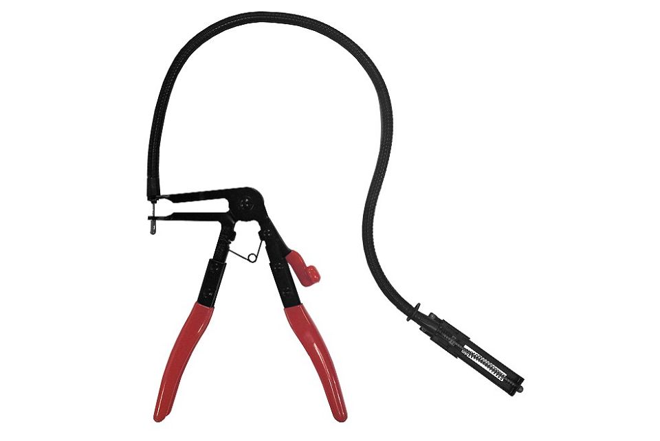 Holding Flexible Hose Clamp Pliers
