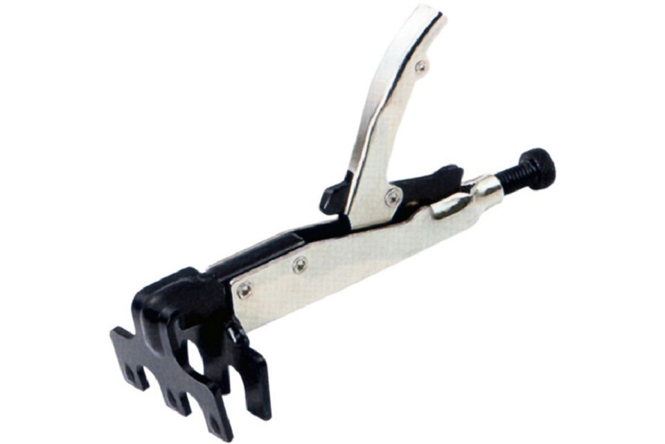 Welding Locking Grip Pliers - Wide Flat Jaws