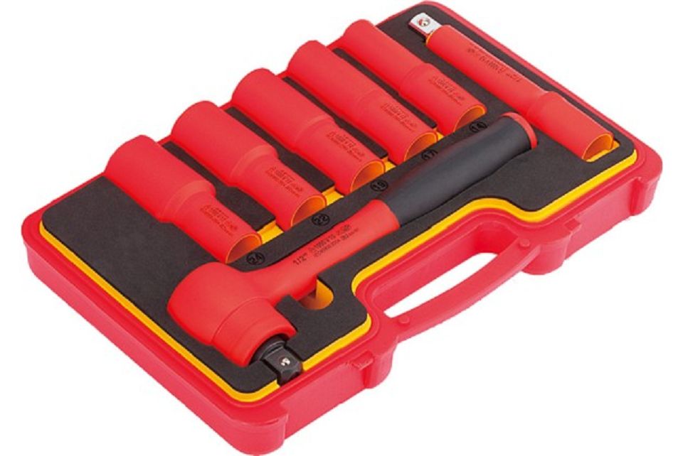 8pcs 1000V INSULATED 1/2"Dr.