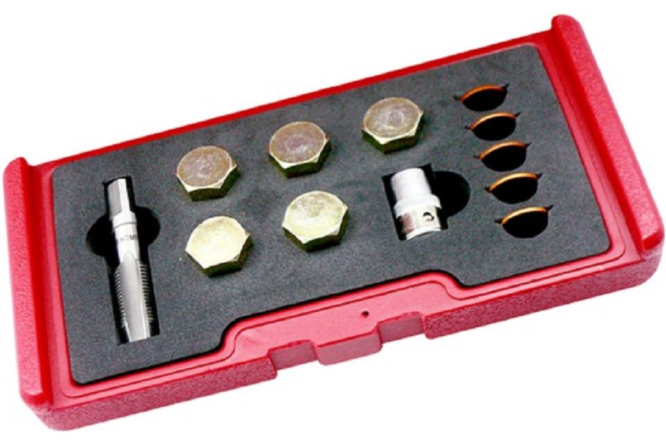 Drain Plug Thread Repair Set, 12pc
