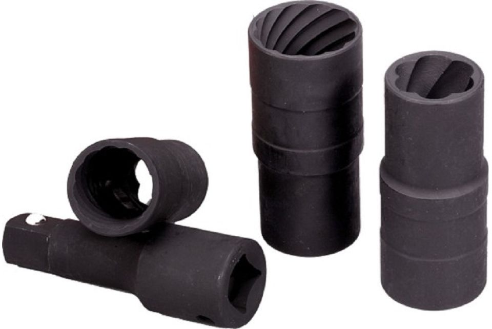 Twist Extractor Socket Set 4pc 1/2"Drive