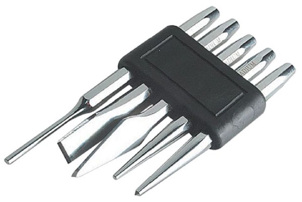 Punch And Chisel Set 5pc