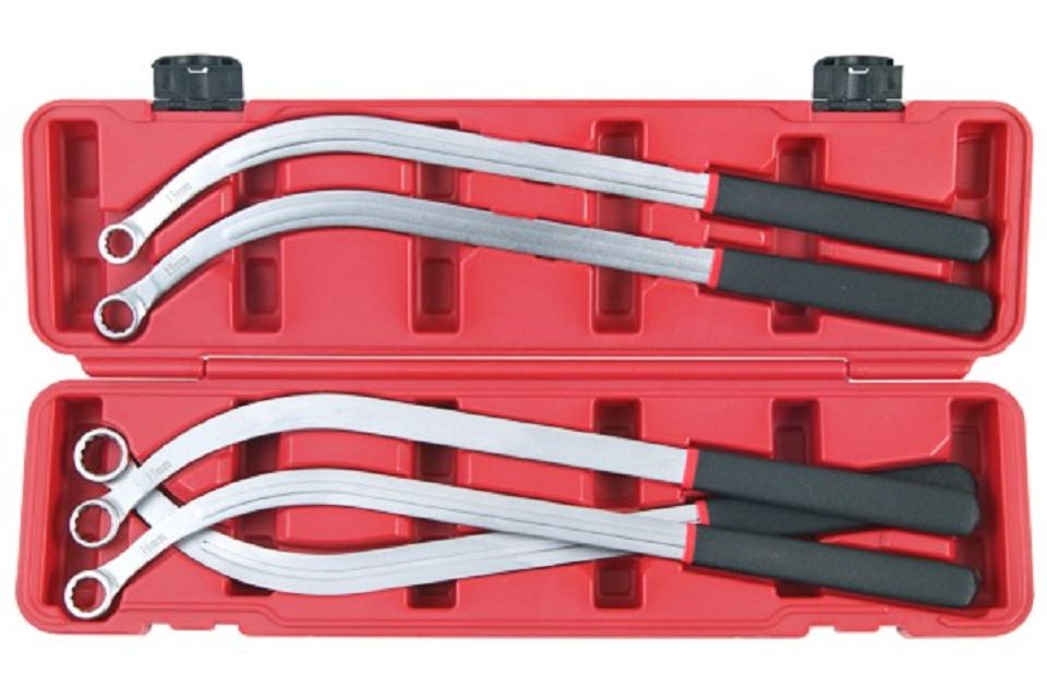 Damper Pulley Puller Ring Wrench Set -5pc