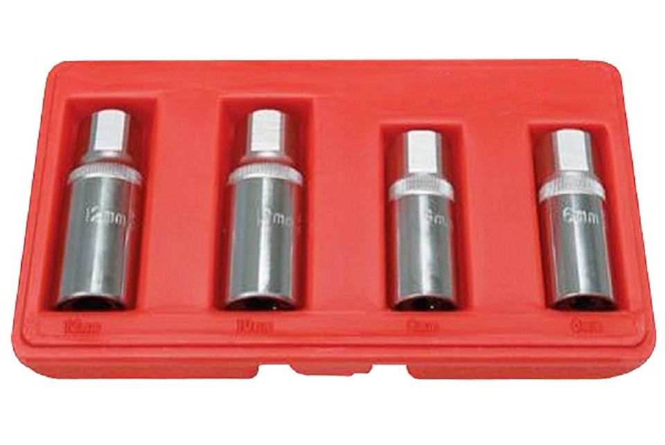 Stud Extractor 1/2" Drive Set 4pc