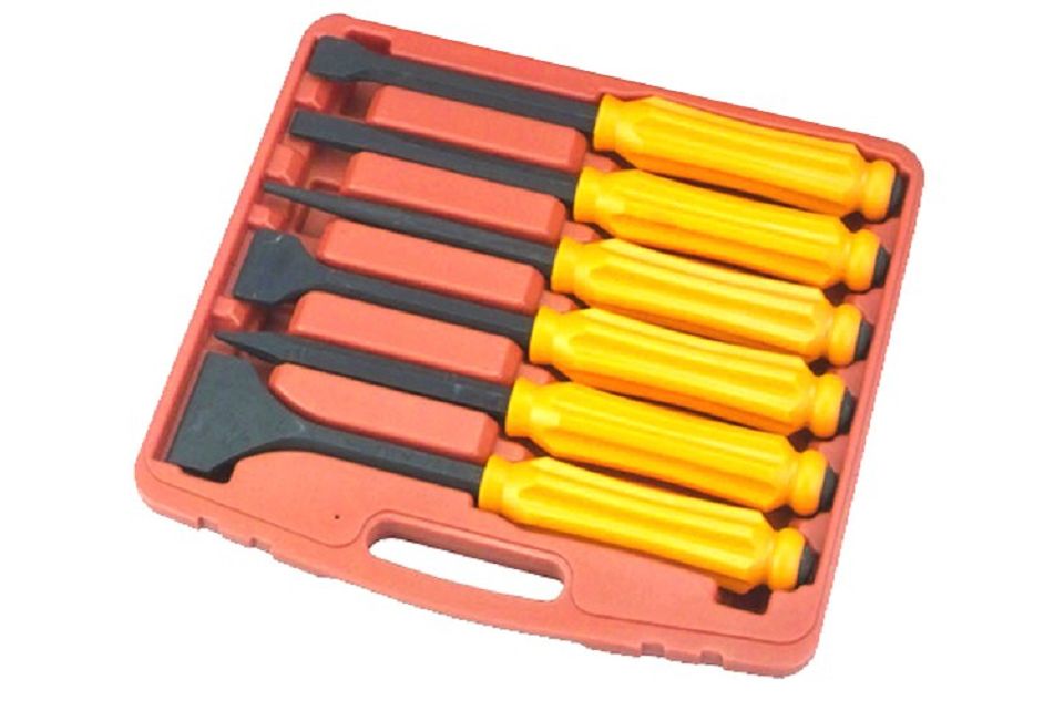 Heavy Duty Punch and Chisel Set 6pc