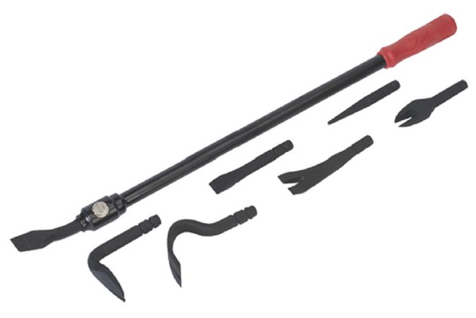 Interchangeable Heads Prybar Kit 8pc