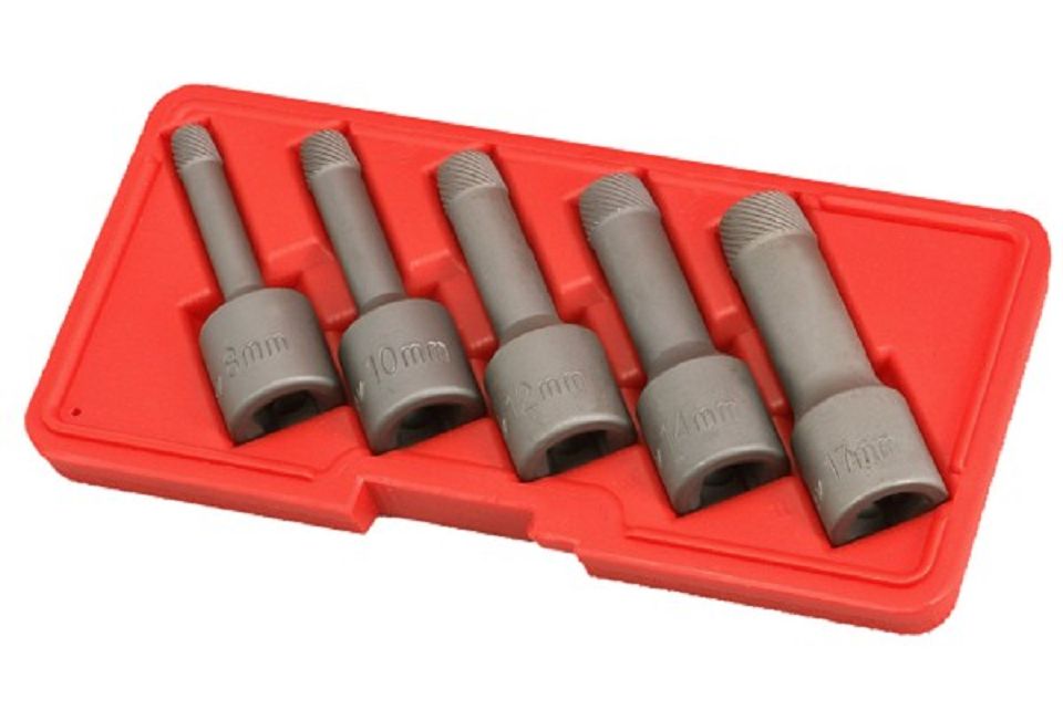 Bolt Extractor Kit 3/8" Drive 5pc