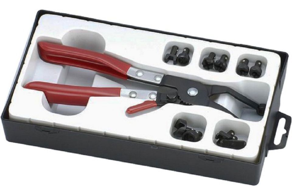 Universal Hose Clamp Plier Set - Angled