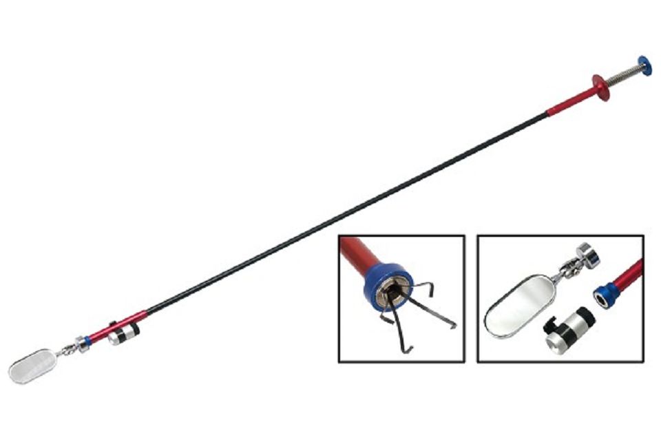 Flexible Magnetic/Claw/Mirror/LEDPick-Up Tool